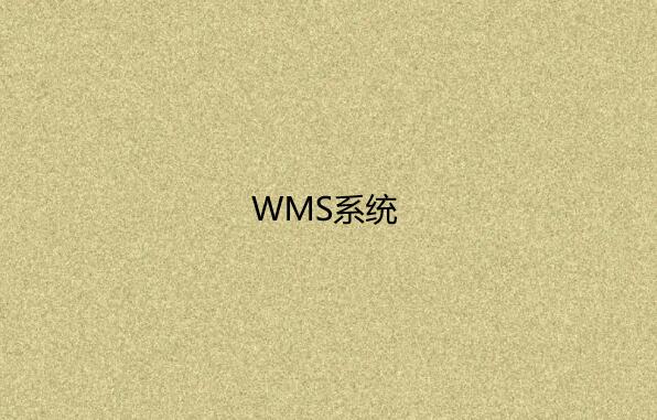 仓库管理系统（WMS）